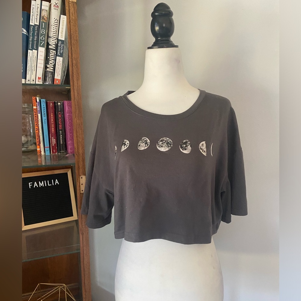 Cropped top gray - Sz M